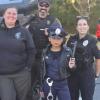 Genasis Gumbs wants to be a police officer one day like her grandfather, Sergeant Nick Fernandes. Photo source: Gena Gumbs